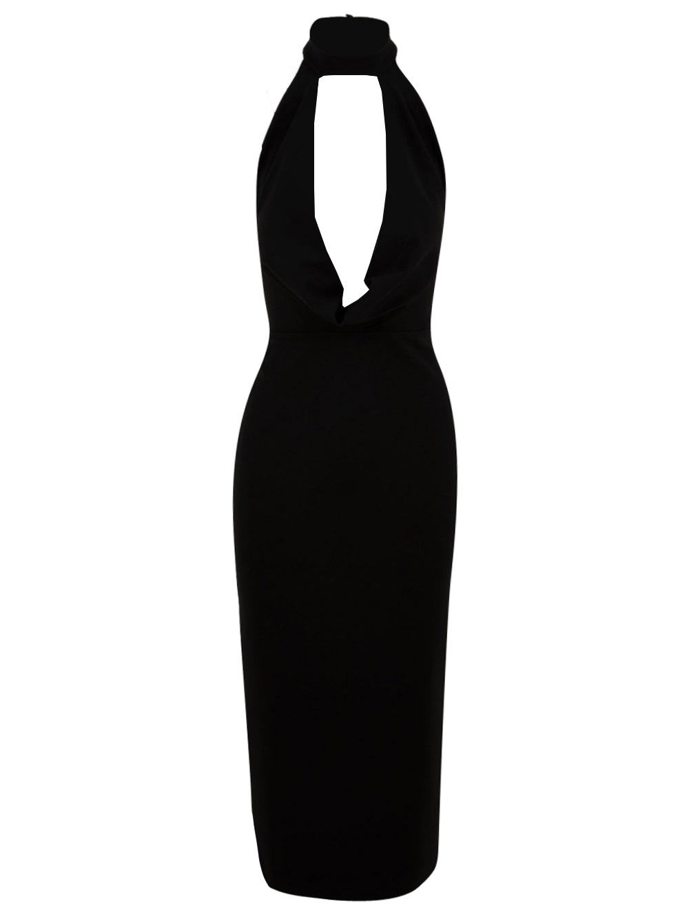 Abito jabot midi Sienna ANIYE BY Donna - Nero