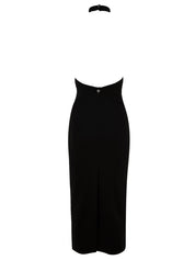 Abito jabot midi Sienna ANIYE BY Donna - Nero