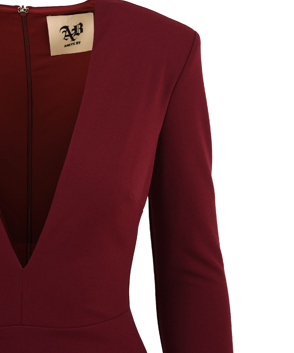 Abito scollo a V Sienna ANIYE BY Donna - Rosso