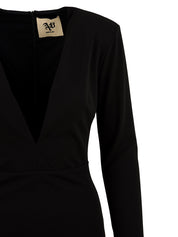 Abito scollo a V Sienna ANIYE BY Donna - Nero
