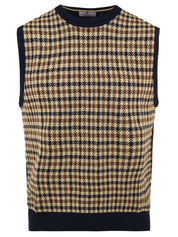 Maglione Check Vest AQUASCUTUM Uomo - Blue
