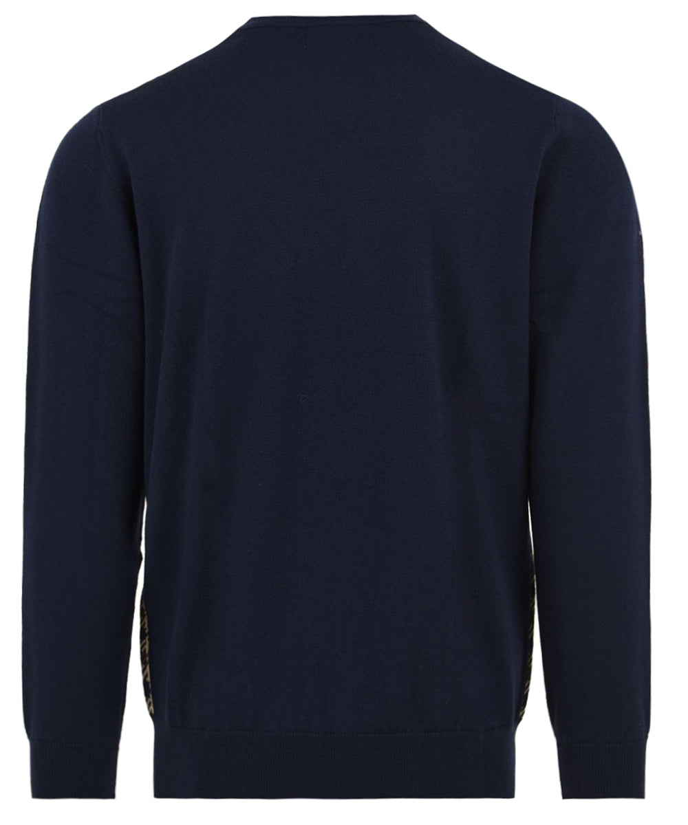 Maglione Check Sweater AQUASCUTUM Uomo - Blue