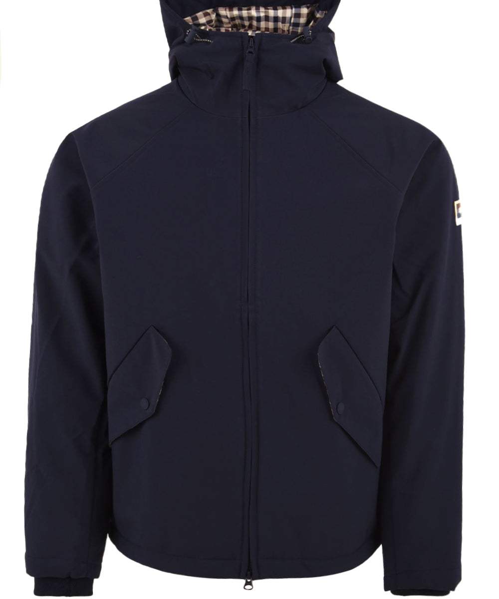 Parka Mid in Soft Shell AQUASCUTUM Uomo - Blue