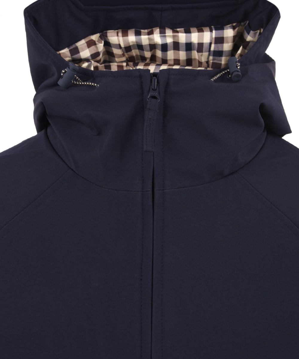 Parka Mid in Soft Shell AQUASCUTUM Uomo - Blue