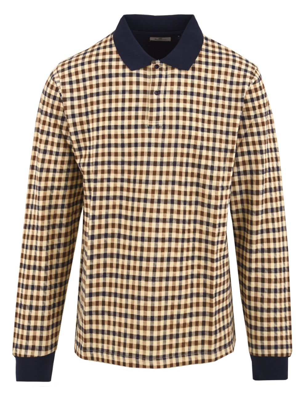 Polo Iconic manica lunga AQUASCUTUM Uomo - Blue