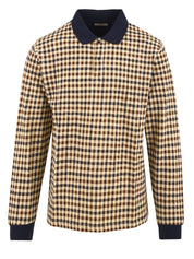 Polo Iconic manica lunga AQUASCUTUM Uomo - Blue