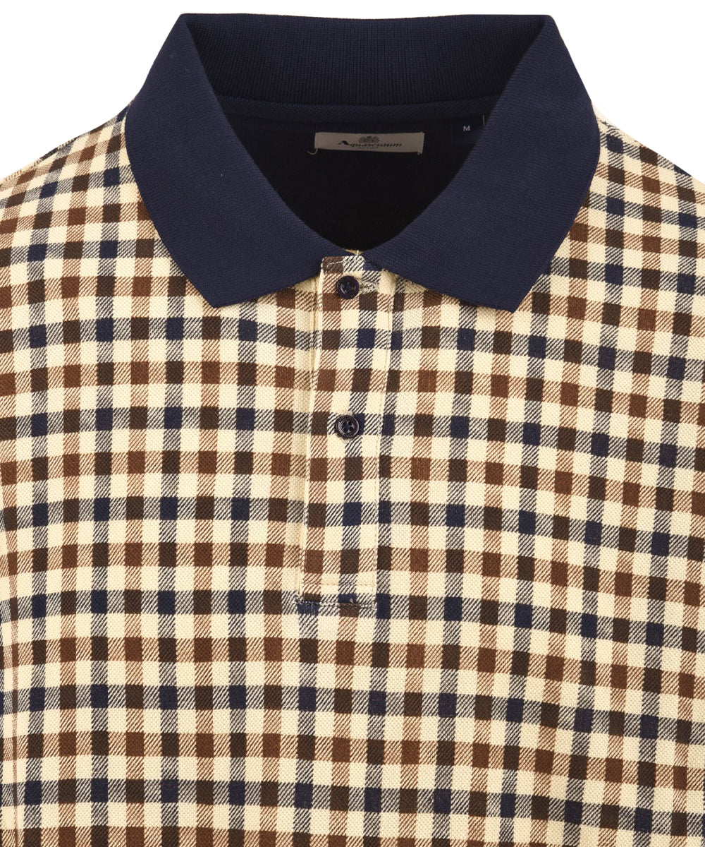 Polo Iconic manica lunga AQUASCUTUM Uomo - Blue