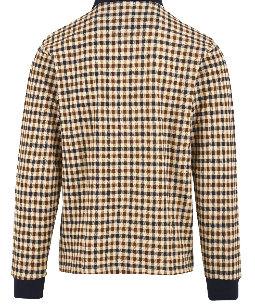 Polo Iconic manica lunga AQUASCUTUM Uomo - Blue