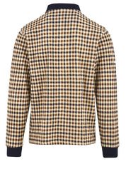 Polo Iconic manica lunga AQUASCUTUM Uomo - Blue