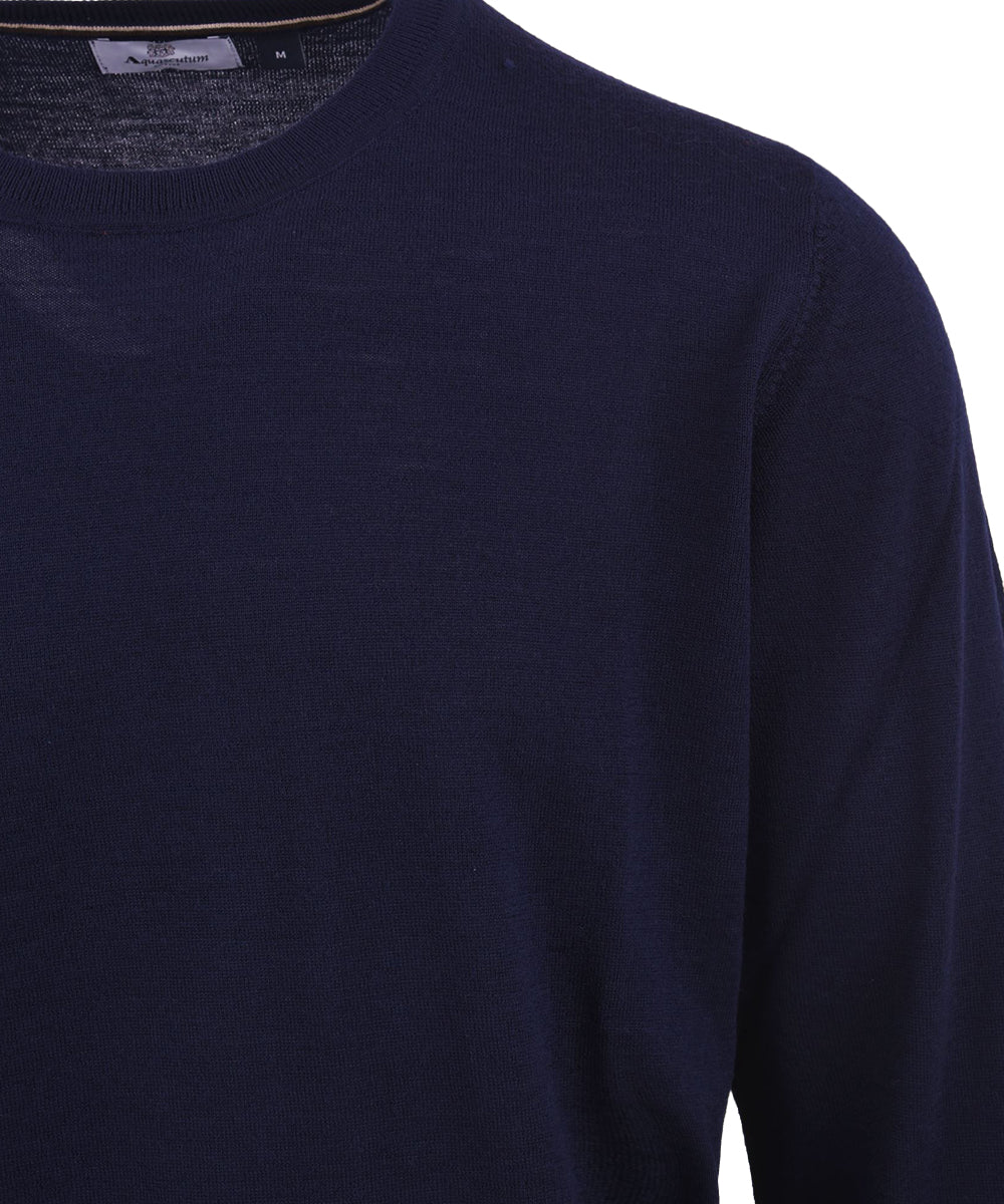 Maglione Extrafine Merino AQUASCUTUM Uomo - Blue