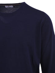 Maglione Extrafine Merino AQUASCUTUM Uomo - Blue
