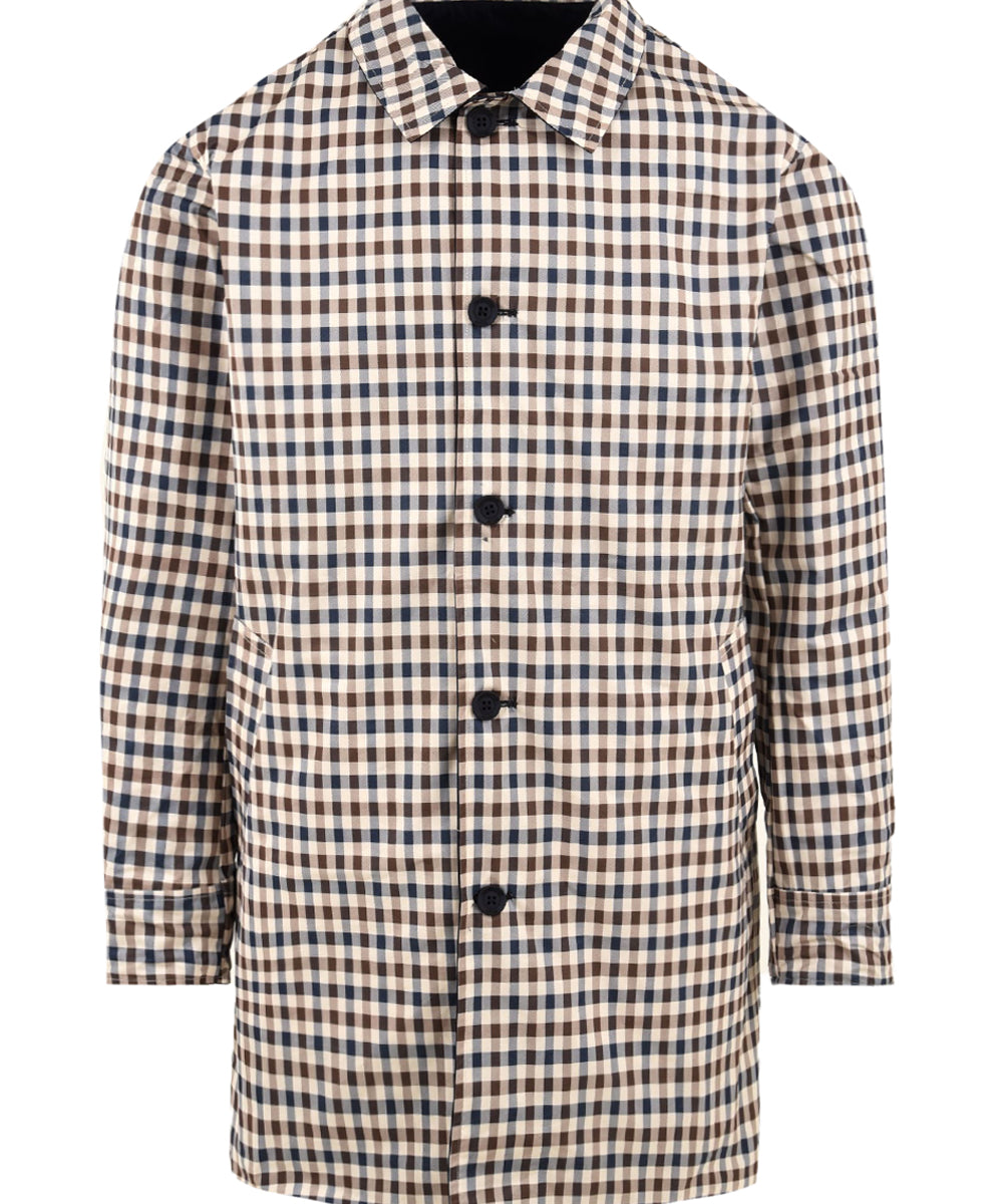 Trench Iconic Reversible AQUASCUTUM Uomo - Blue