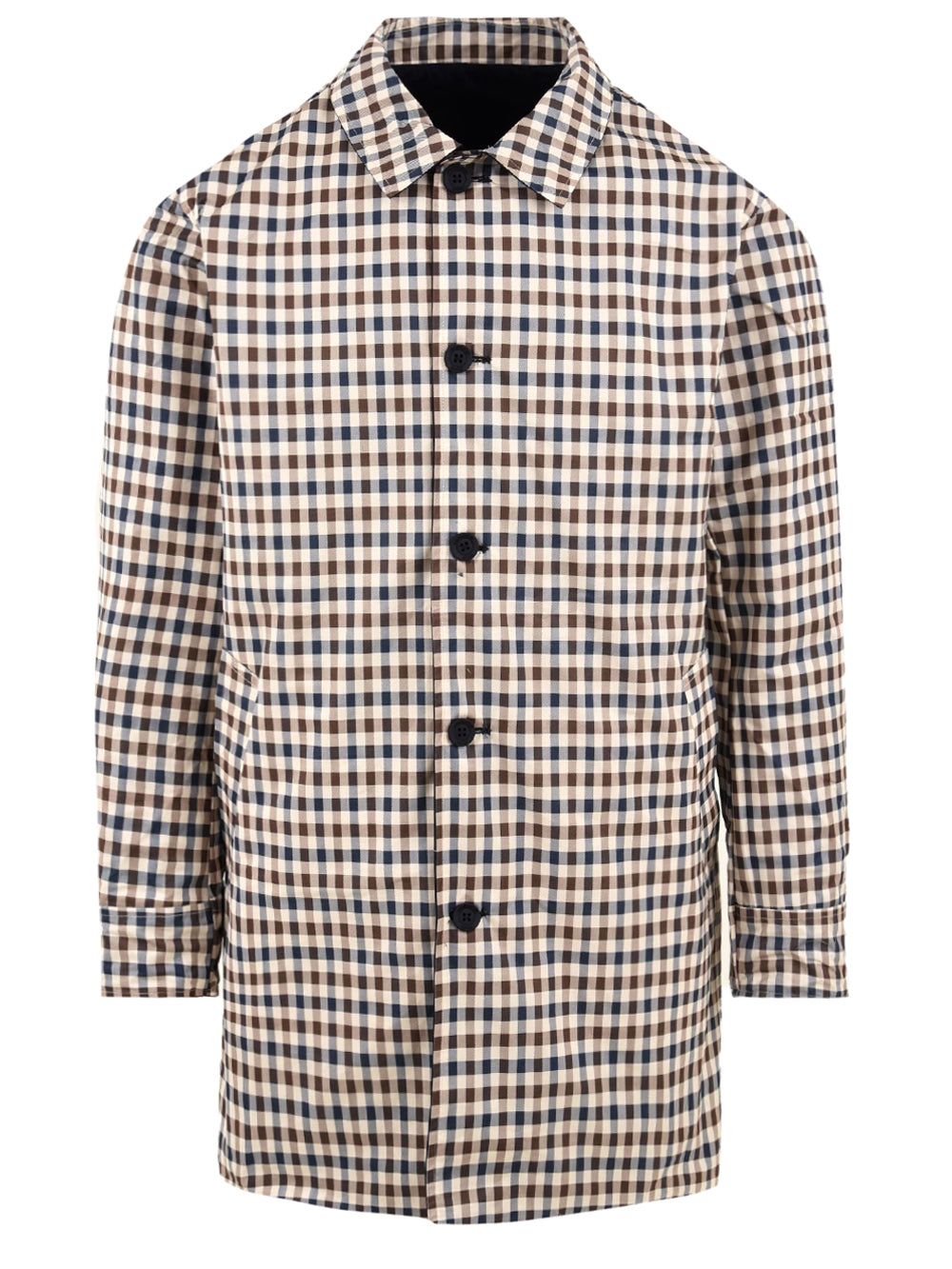 Trench Iconic Reversible AQUASCUTUM Uomo - Blue