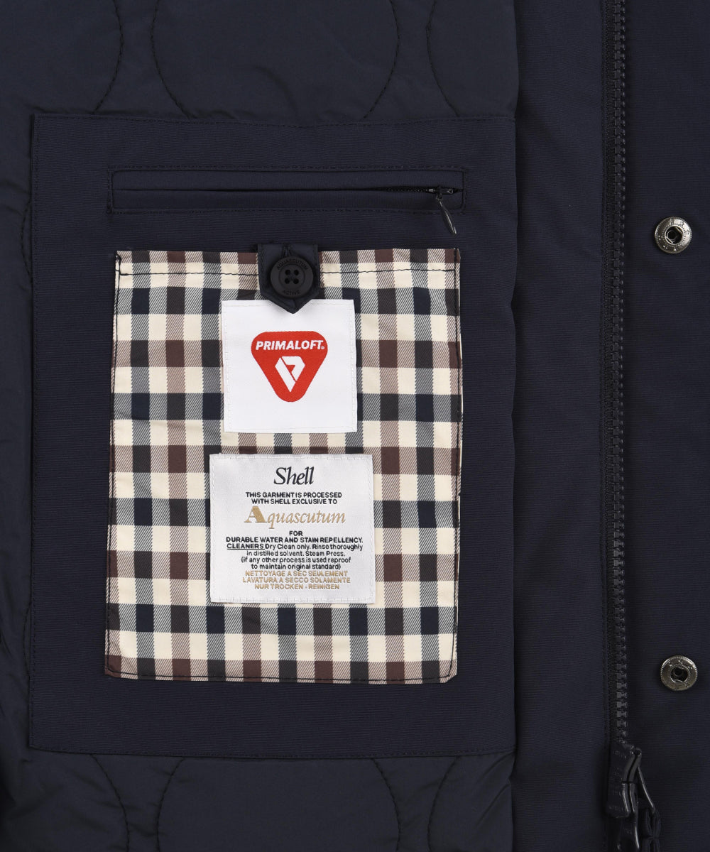 Trench Mid AQUASCUTUM Uomo - Blue