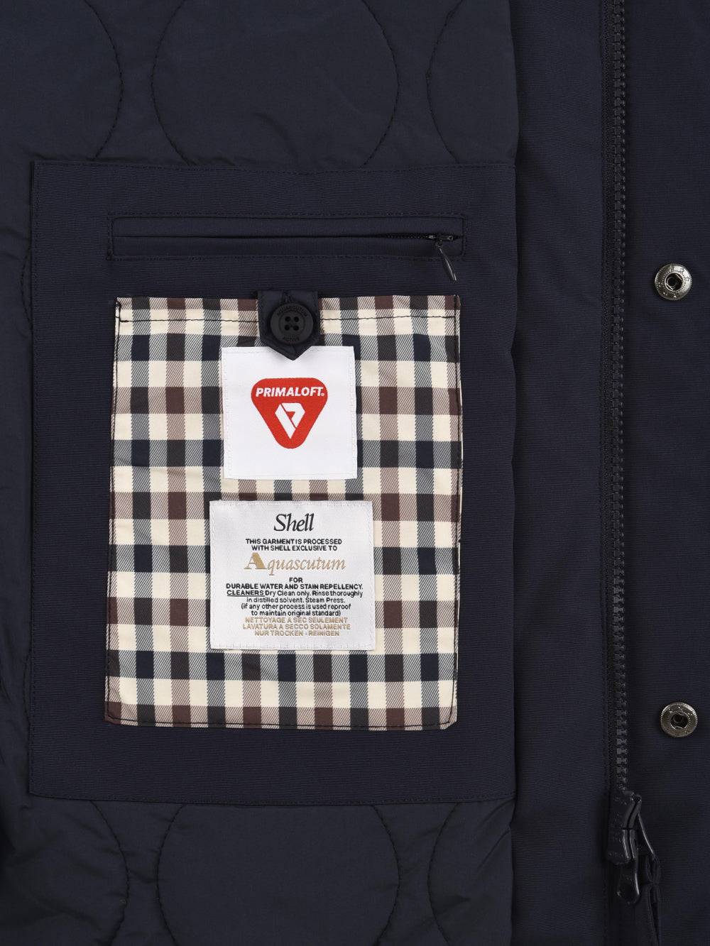 Trench Mid AQUASCUTUM Uomo - Blue