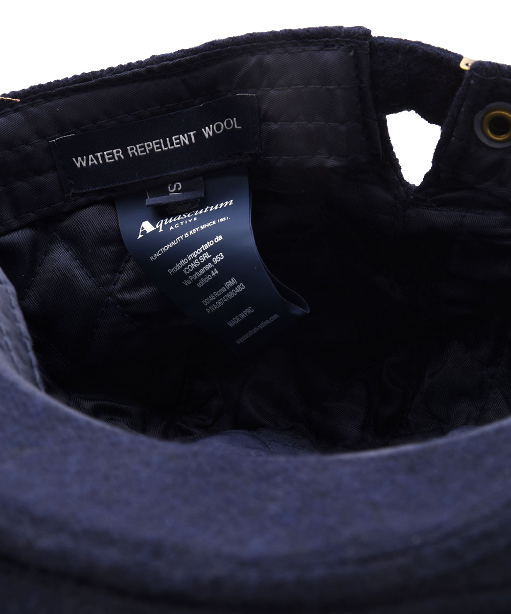 Cappello Merino Flat AQUASCUTUM Uomo - Blue