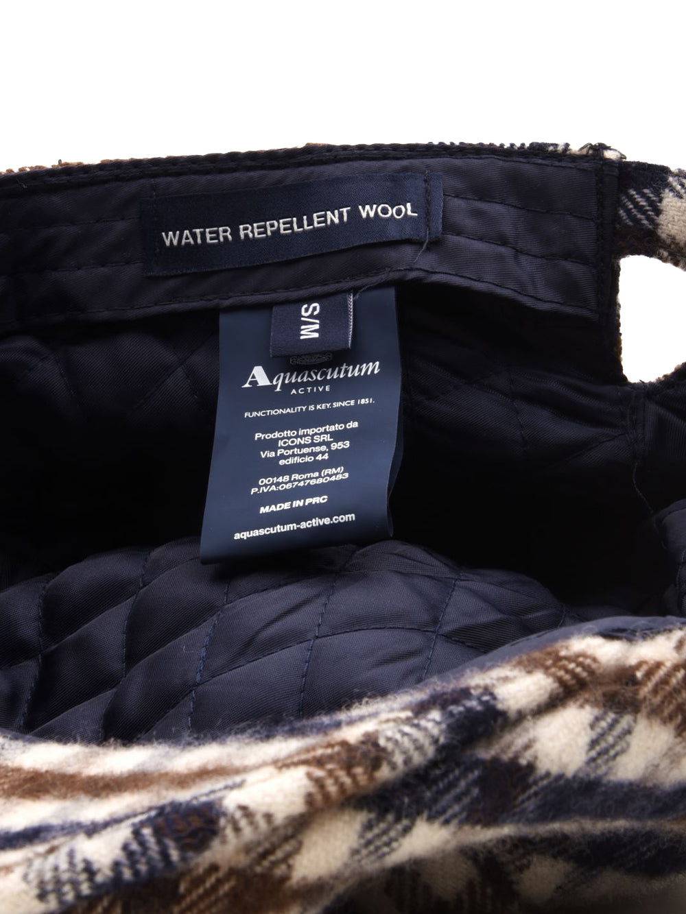 Cappello Merino Flat AQUASCUTUM Uomo - Beige