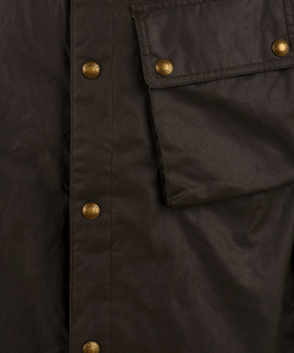 Giacca Ground Waxed Cotton BELSTAFF Uomo - Verde