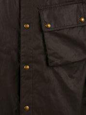 Giacca Ground Waxed Cotton BELSTAFF Uomo - Verde
