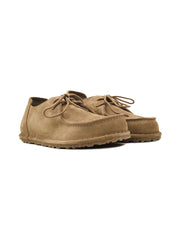 Mocassini Utti Lace Suede Leather BIRKENSTOCK Uomo - Marrone