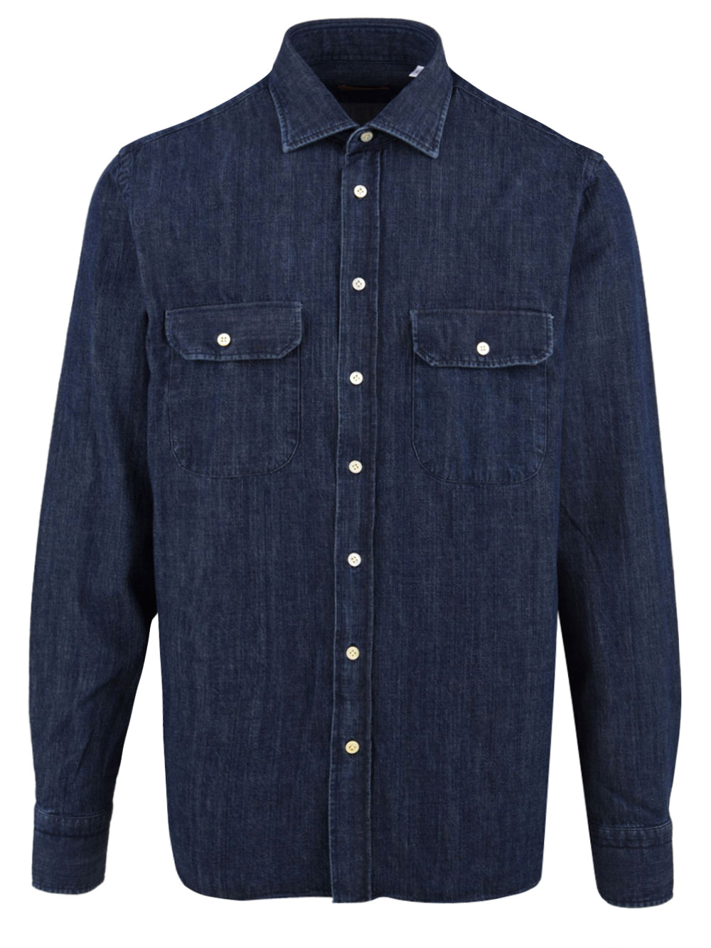 Camicia collo Nigel Idro BORRIELLO Uomo - Blue