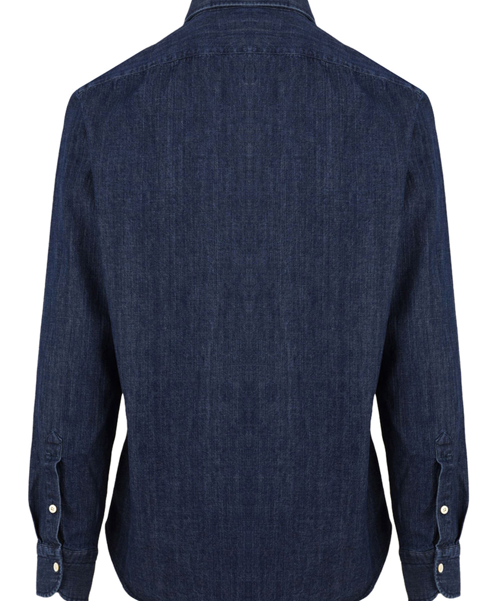 Camicia collo Nigel Idro BORRIELLO Uomo - Blue