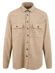 Camicia collo Nigel BORRIELLO Uomo - Beige