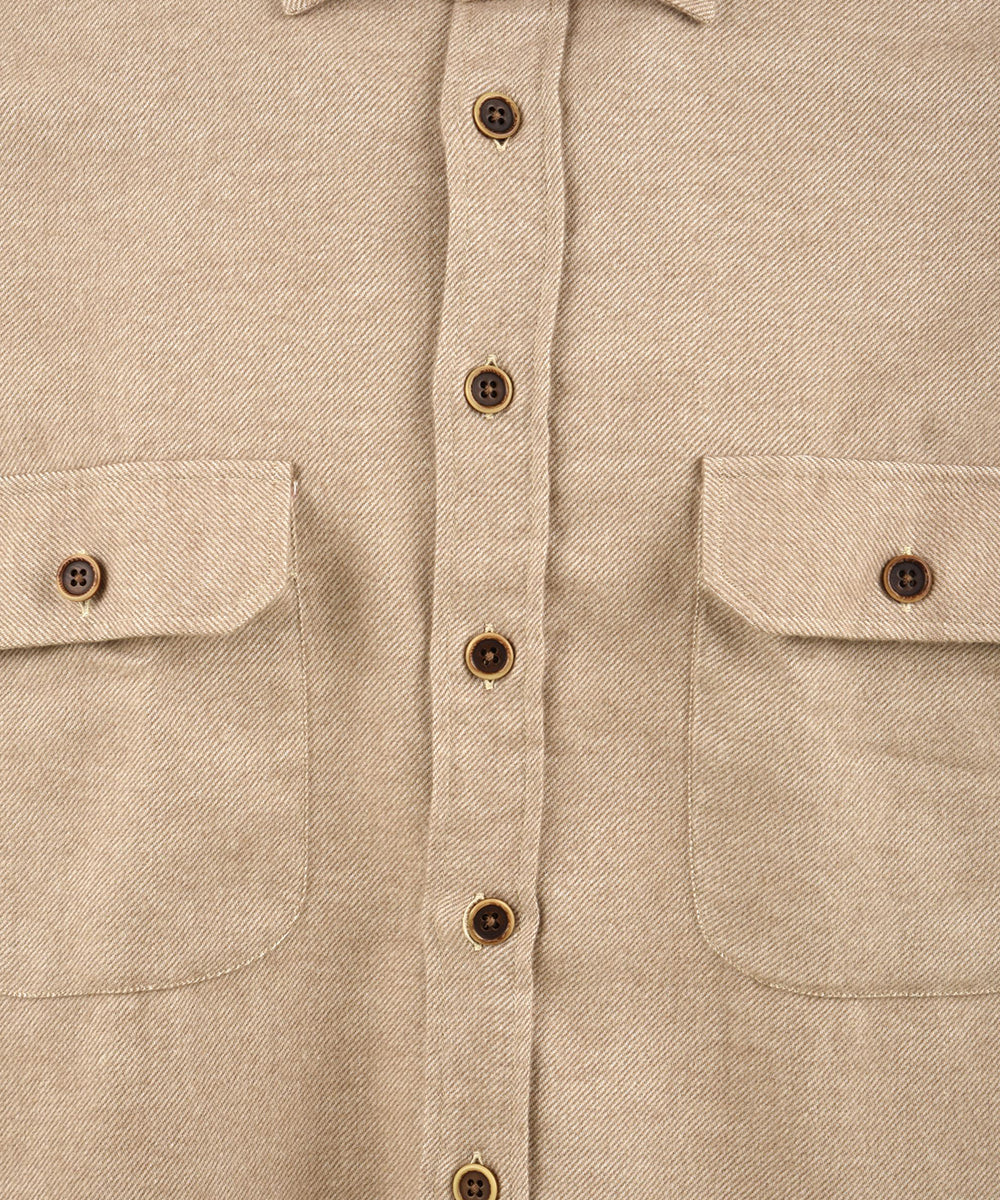 Camicia collo Nigel BORRIELLO Uomo - Beige