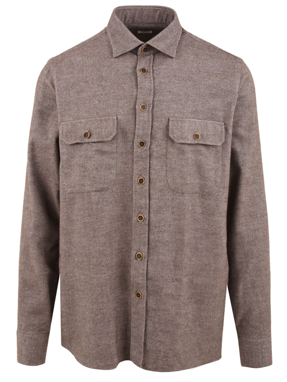 Camicia collo Nigel BORRIELLO Uomo - Marrone