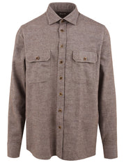 Camicia collo Nigel BORRIELLO Uomo - Marrone