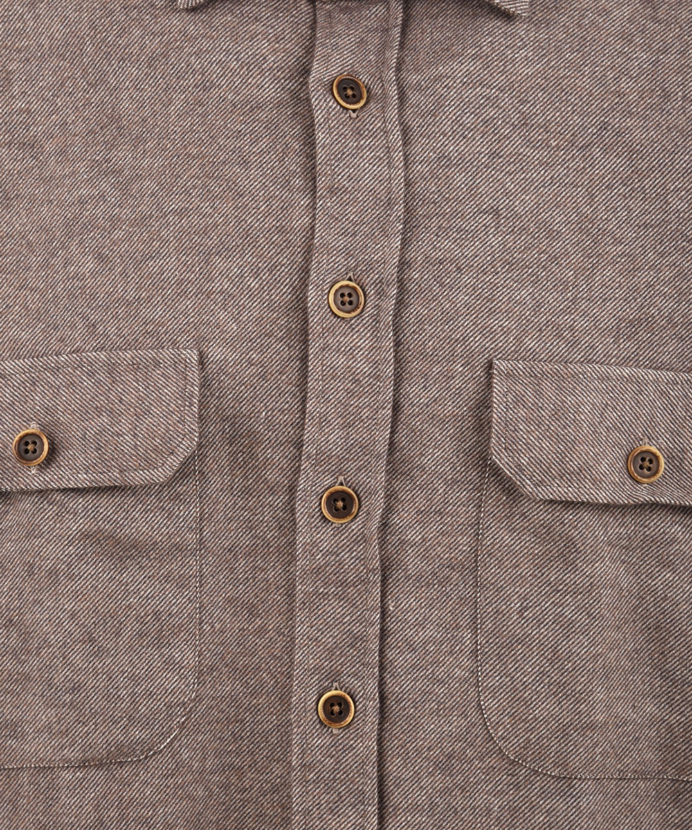 Camicia collo Nigel BORRIELLO Uomo - Marrone