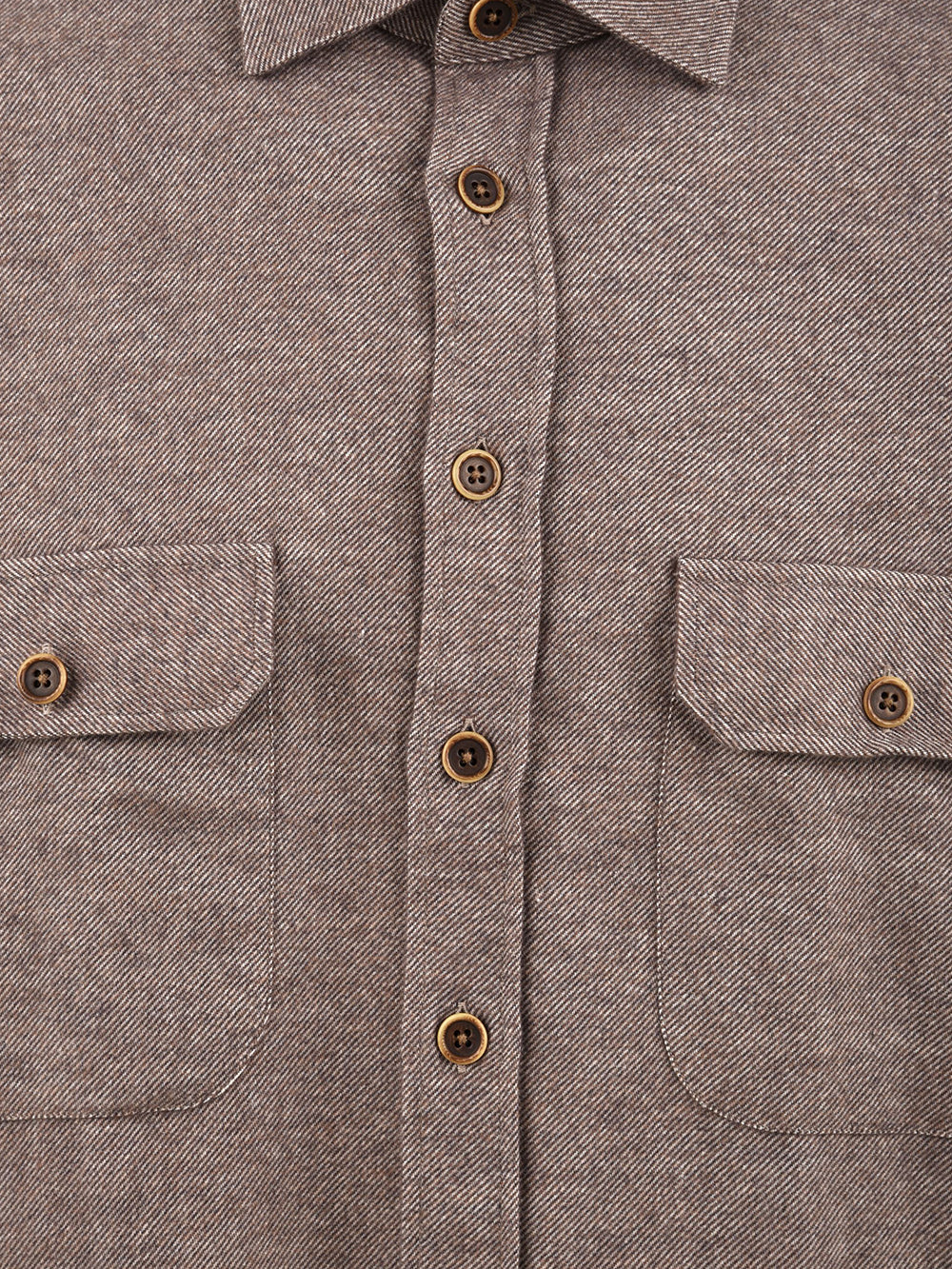 Camicia collo Nigel BORRIELLO Uomo - Marrone