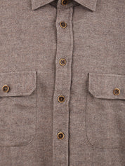 Camicia collo Nigel BORRIELLO Uomo - Marrone