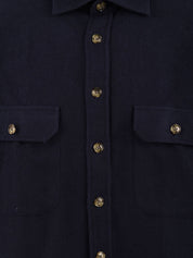 Camicia collo Nigel BORRIELLO Uomo - Blue