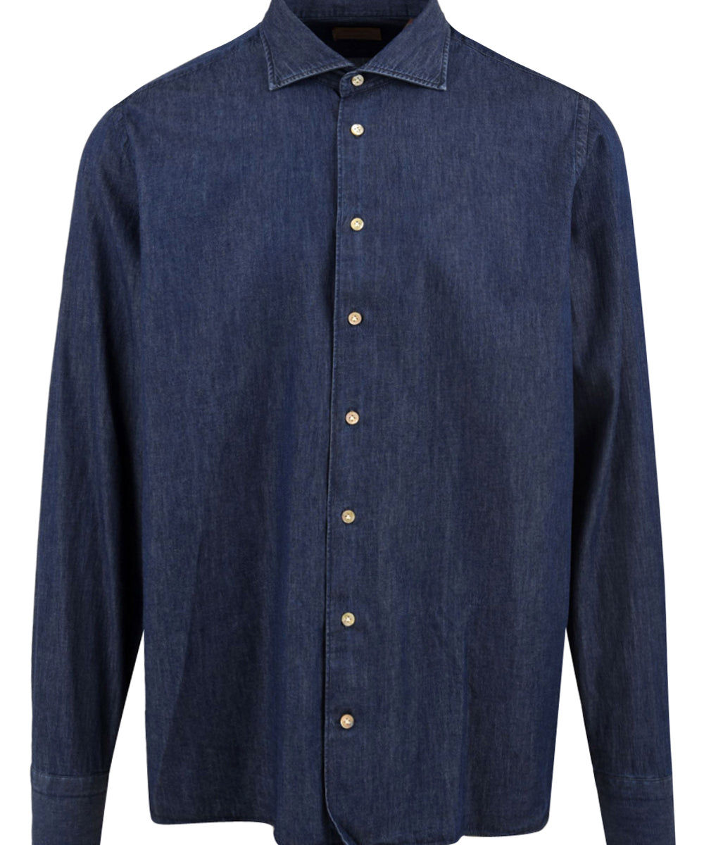 Camicia collo Marechiaro Idro BORRIELLO Uomo - Blue