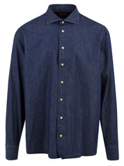 Camicia collo Marechiaro Idro BORRIELLO Uomo - Blue