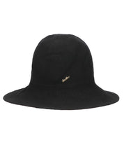 Cappello Angelina Cloche Mix Eco Cashmere BORSALINO Unisex - Nero