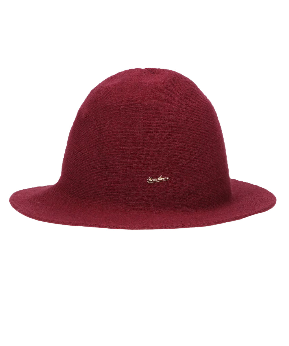 Cappello Angelina Cloche Mix Eco Cashmere BORSALINO Unisex - Rosso