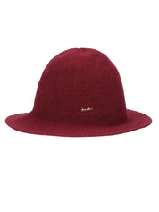 Cappello Angelina Cloche Mix Eco Cashmere BORSALINO Unisex - Rosso