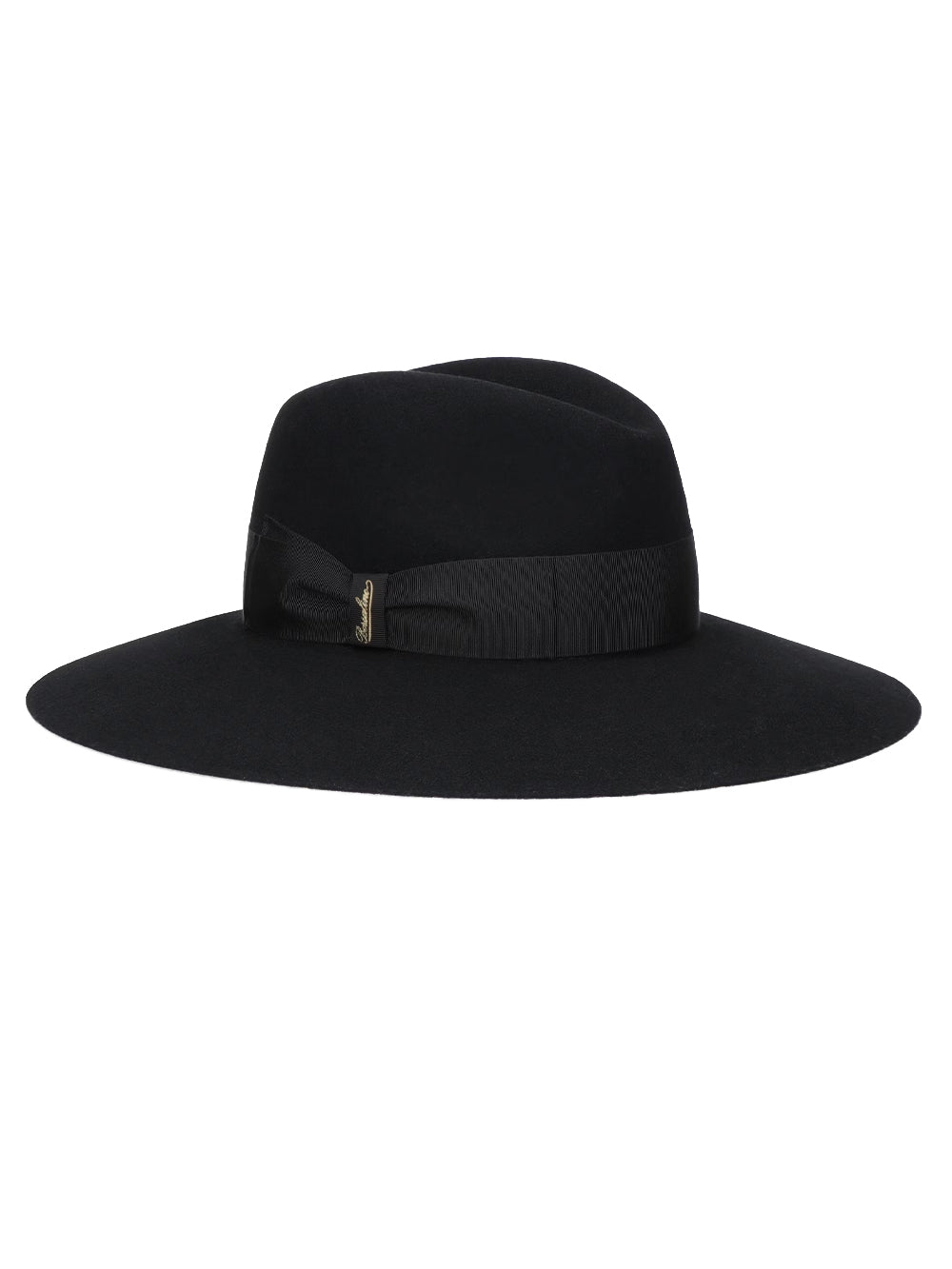 Cappello Sophie Feltro Lana Fine Tesa Larga BORSALINO Donna - Nero