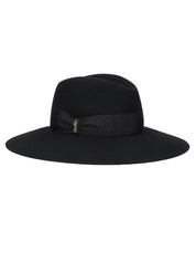 Cappello Sophie Feltro Lana Fine Tesa Larga BORSALINO Donna - Nero