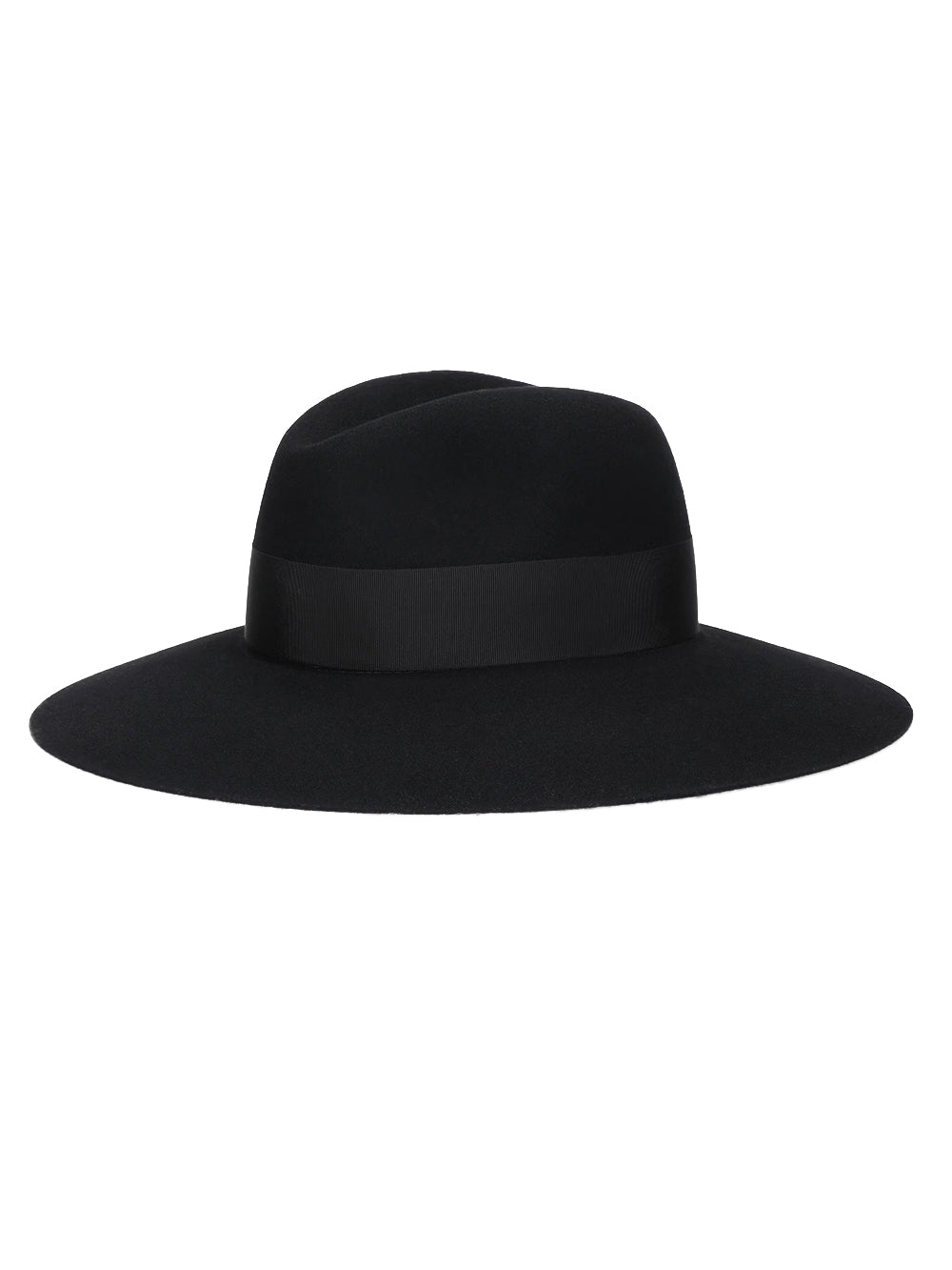 Cappello Sophie Feltro Lana Fine Tesa Larga BORSALINO Donna - Nero