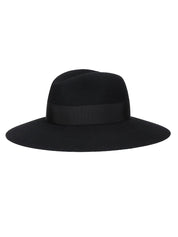 Cappello Sophie Feltro Lana Fine Tesa Larga BORSALINO Donna - Nero