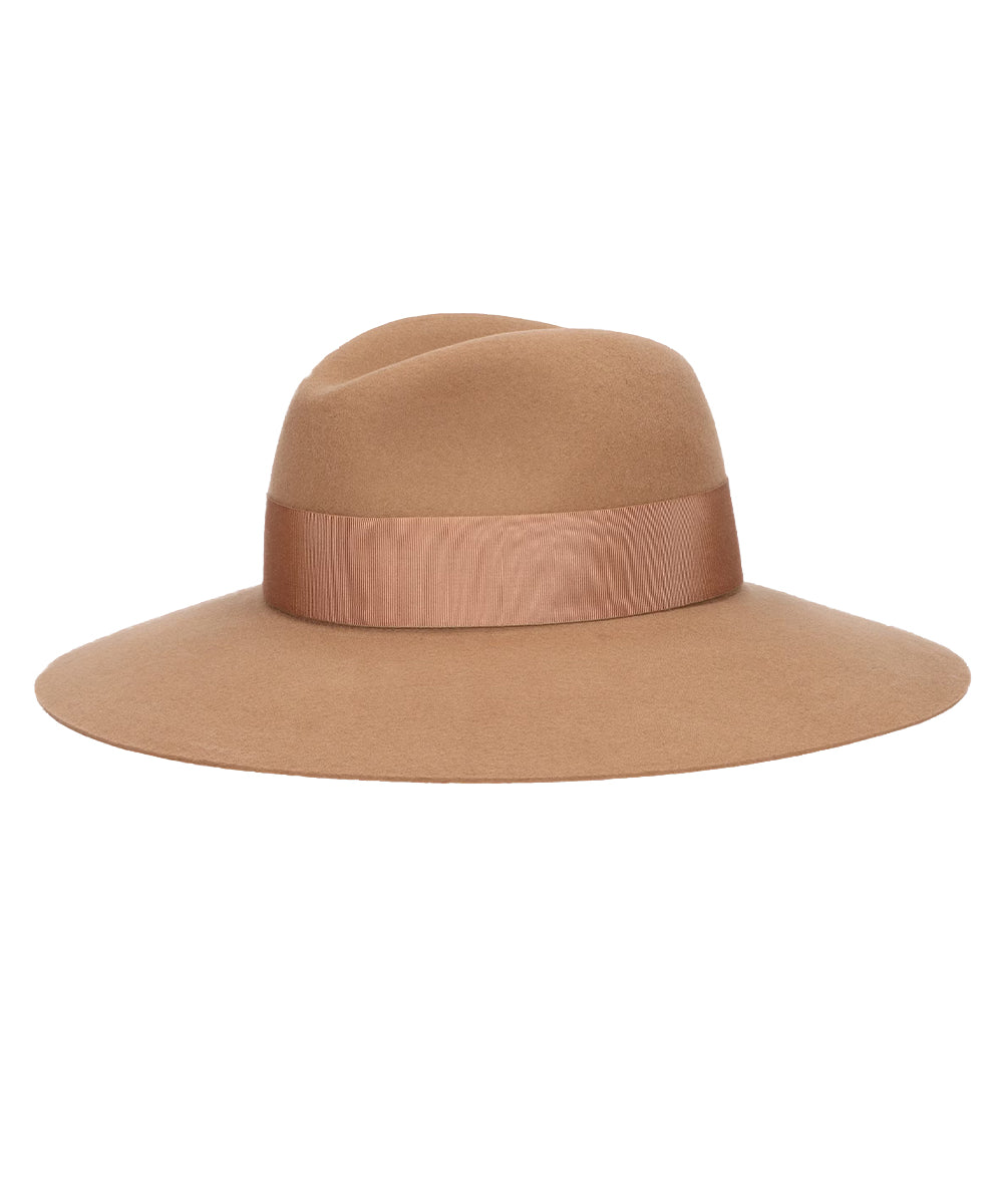 Cappello Sophie Feltro Lana FineTesa Larga BORSALINO Donna - Beige