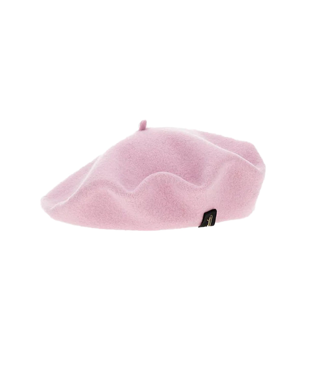 Cappello Basco Panno Lana BORSALINO Unisex - Rosa