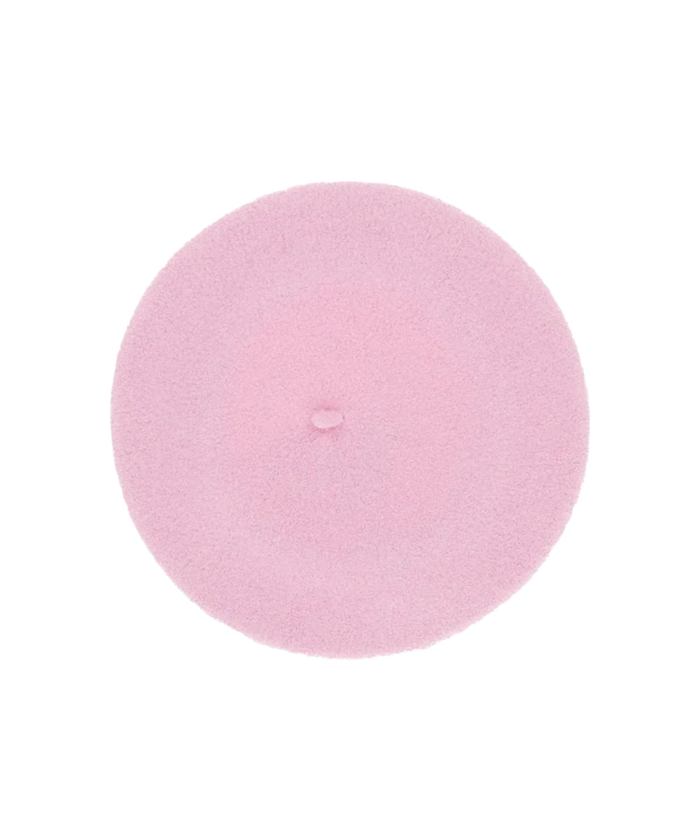 Cappello Basco Panno Lana BORSALINO Unisex - Rosa