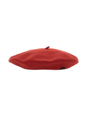 Cappello Basco Panno Lana BORSALINO Unisex - Rosso