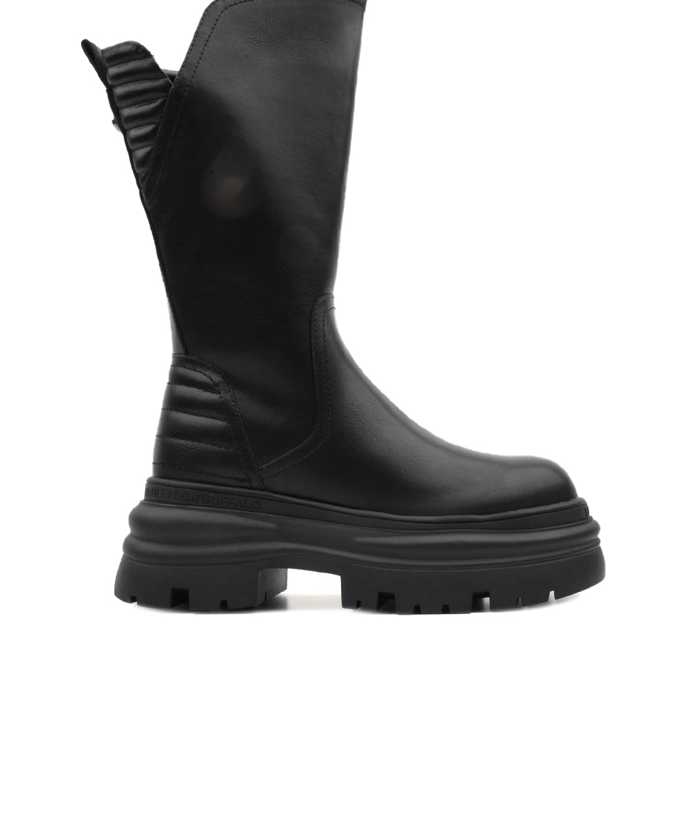 Stivaletto Dione Biker hi BUFFALO Donna - Nero