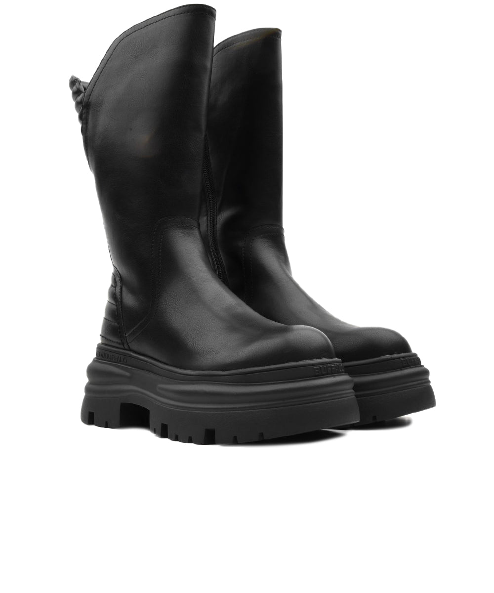 Stivaletto Dione Biker hi BUFFALO Donna - Nero