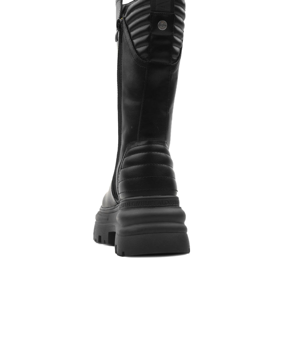 Stivaletto Dione Biker hi BUFFALO Donna - Nero